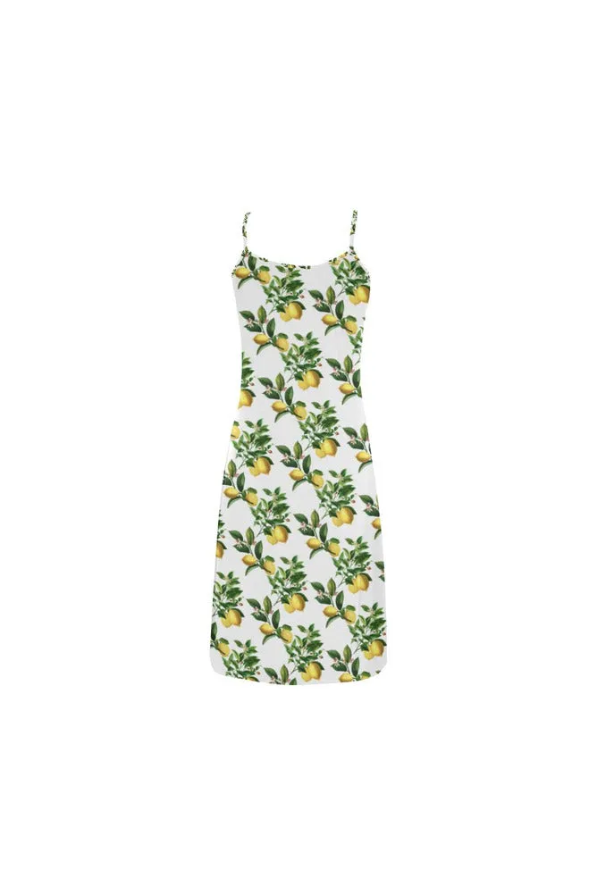 lemon back Alcestis Slip Dress (Model D05)