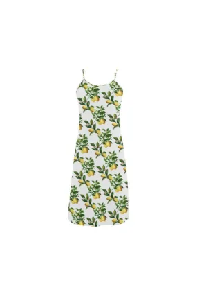 lemon back Alcestis Slip Dress (Model D05)