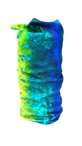 Lobo Lures MAHI SKINZ' Face Mask Seamless Bandana Tube Bacalava