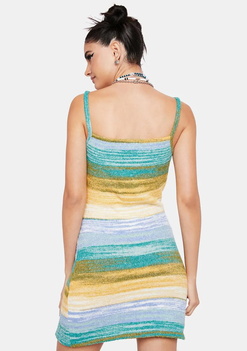 Loveable Sky Sweater Dress