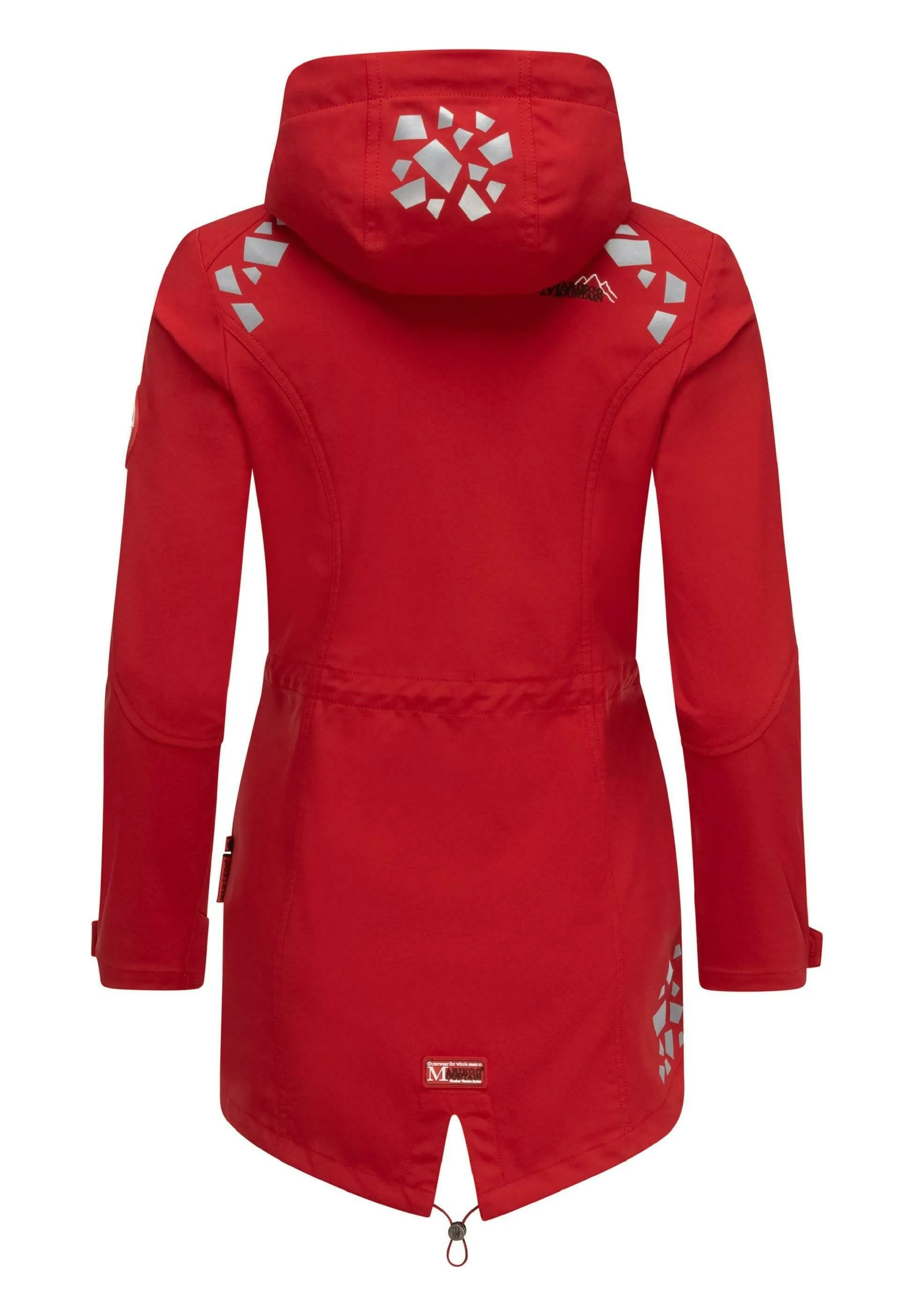 Marikoo raincoat, red