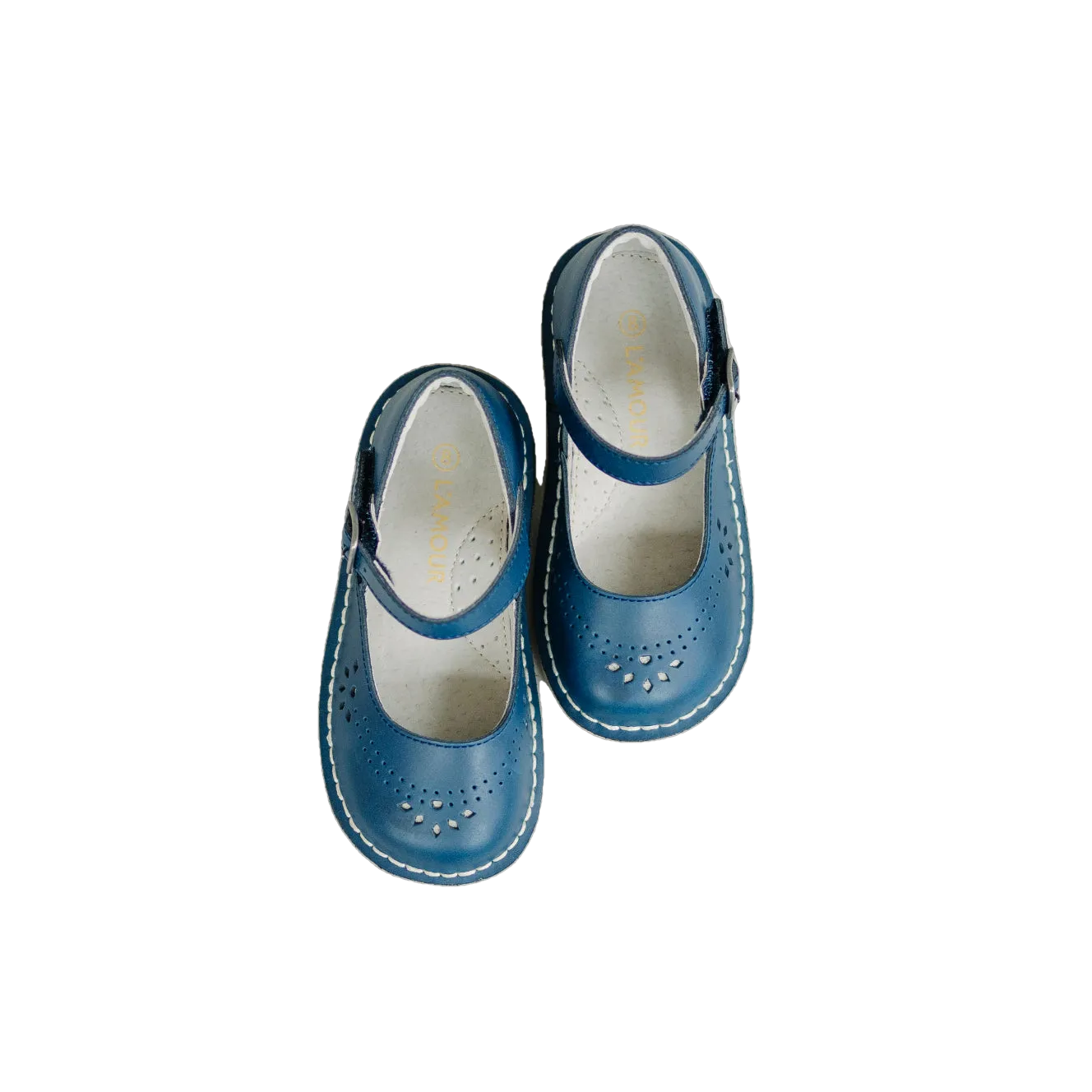 Mary Janes Perforated Classic Leather | Antonia
