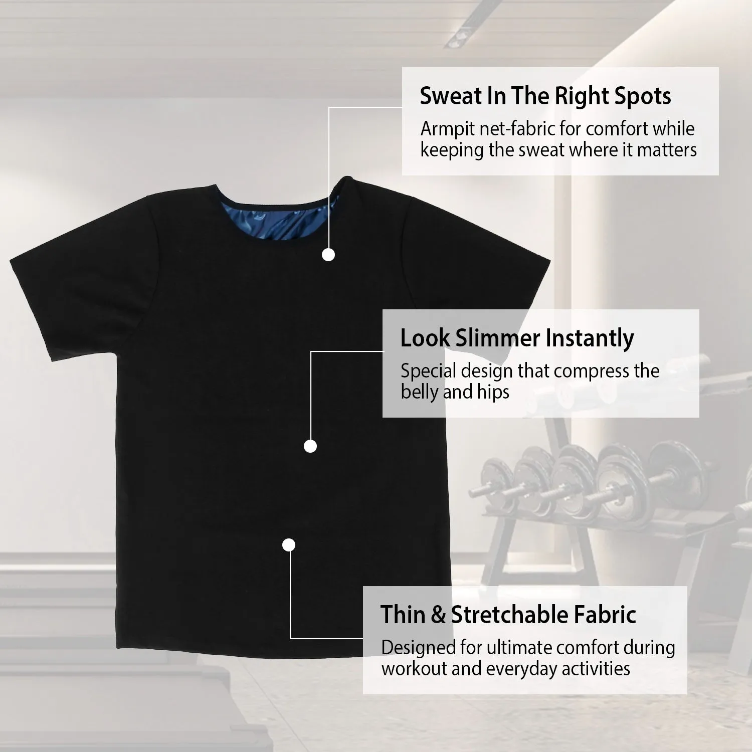 Men's Heat Trapping Body Shaper Shirt