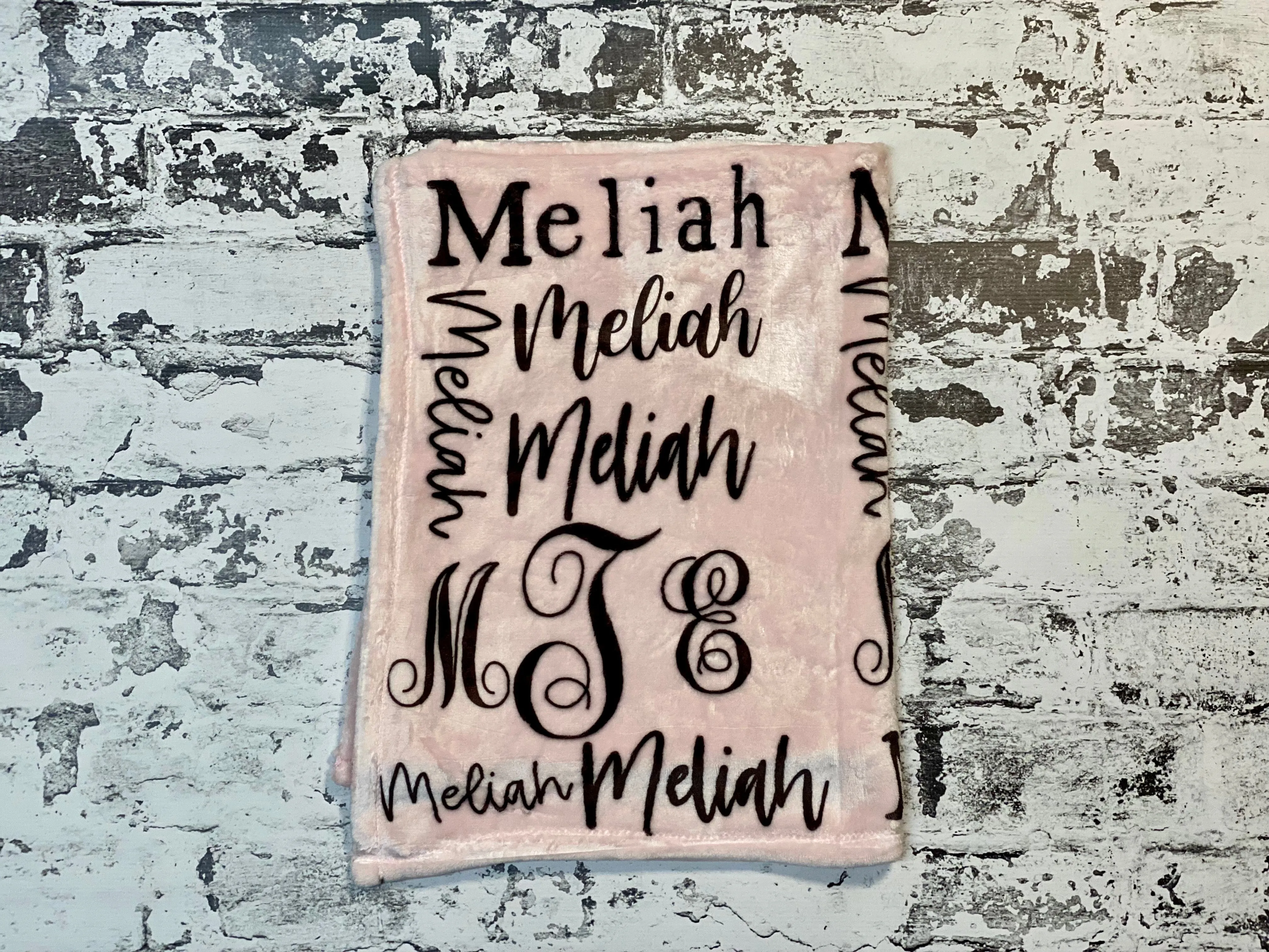 Name Blanket. Microfiber Blanket