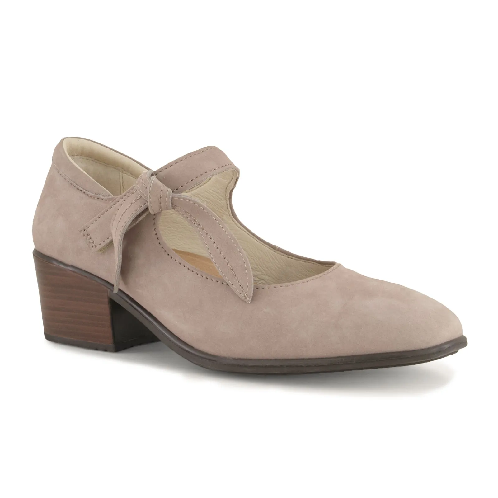 Naot Nobility Heeled Mary Jane (Women) - Stone Nubuck