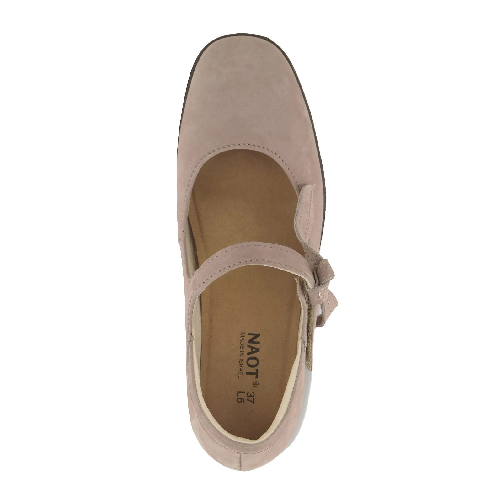 Naot Nobility Heeled Mary Jane (Women) - Stone Nubuck