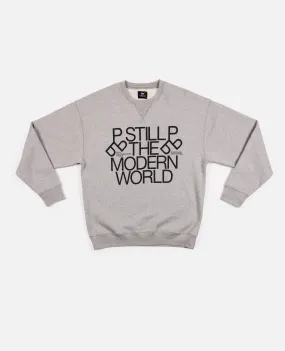 Patta x Experimental Jetset Crewneck Sweater (Melange Grey)
