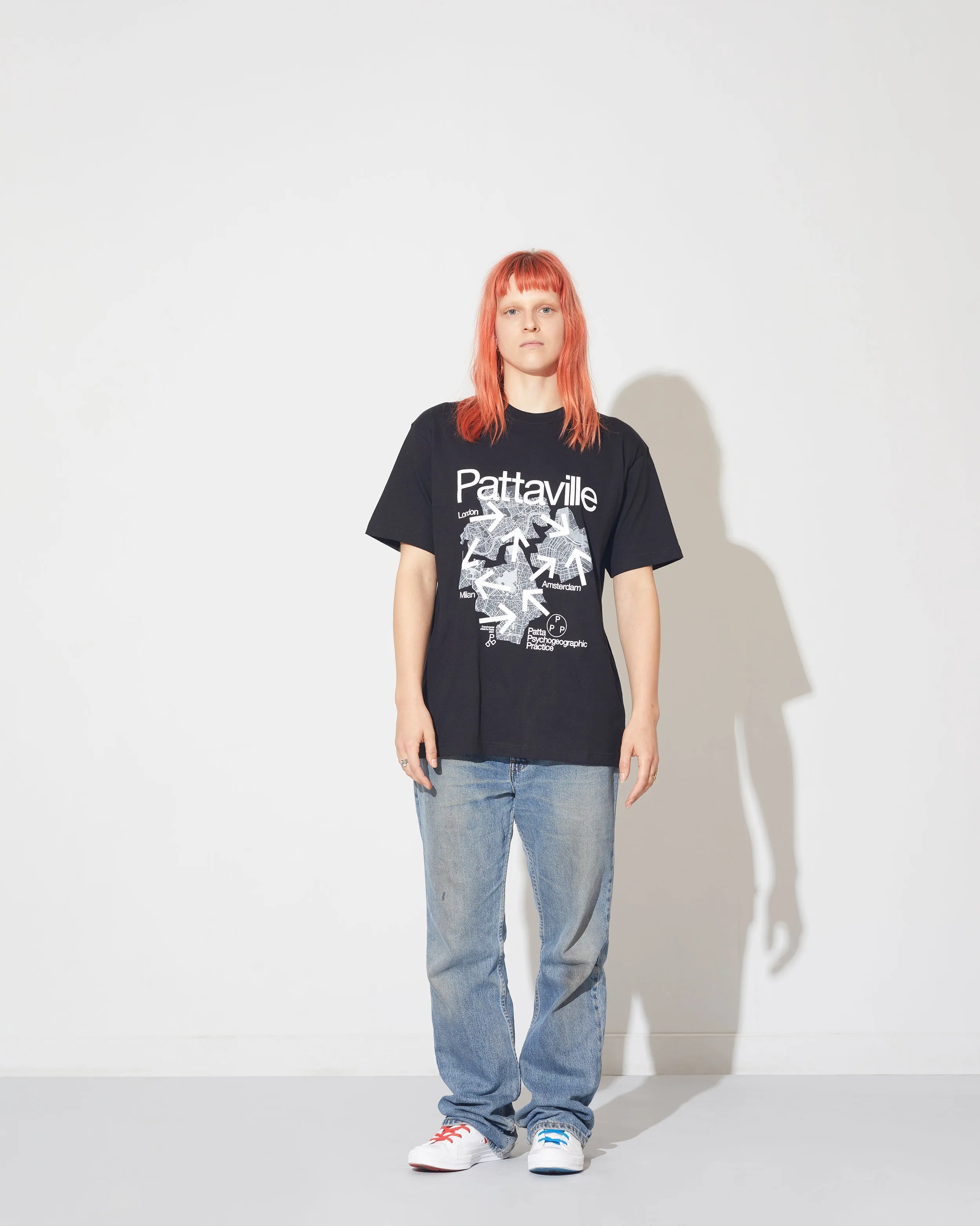 Patta x Experimental Jetset Pattaville T-Shirt (Black)