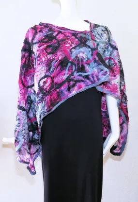 Perla Kopeloff - Nuno Felted Poncho