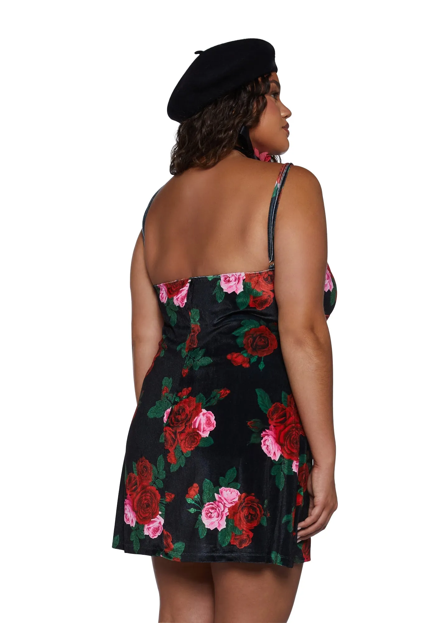 Plus High School Heartthrob Slip Dress