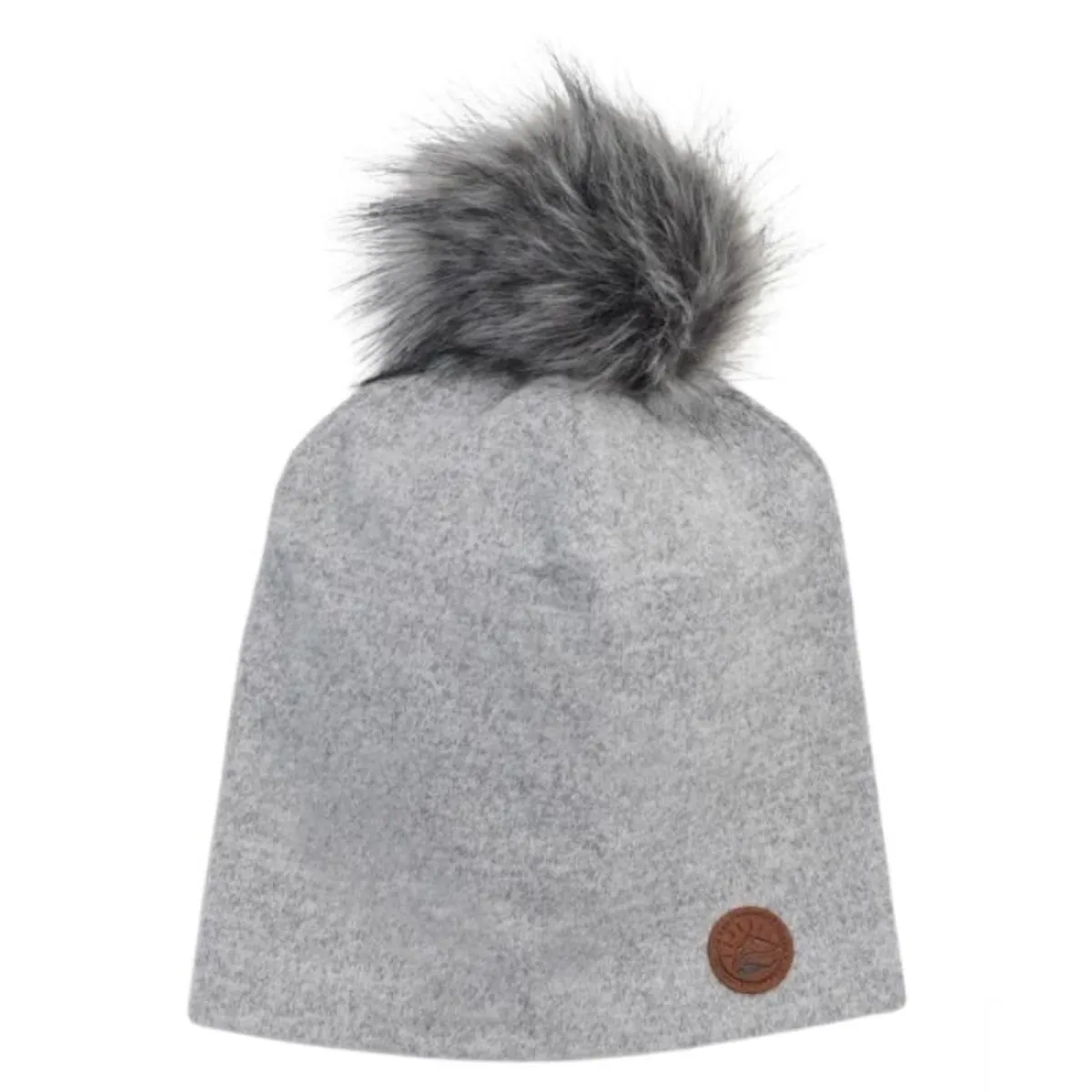 Pom Pom Knit Slouchy Beanie