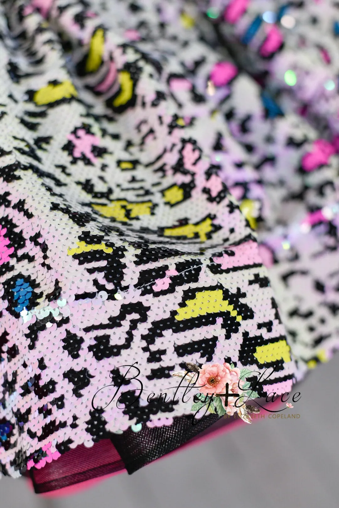 "Leopard Sass"  Petal Length Dress  ( 4 Year - Petite 5 Year)