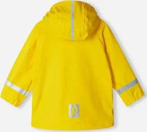 Reima Kids&#x27; Raincoat Lampi Yellow | Buy Reima Kids&#x27; Raincoat Lampi Yellow here | Outnorth