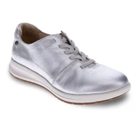 Revere Crete Stretch Lace Sneaker (Women) - Pearl/Oyster Lizard