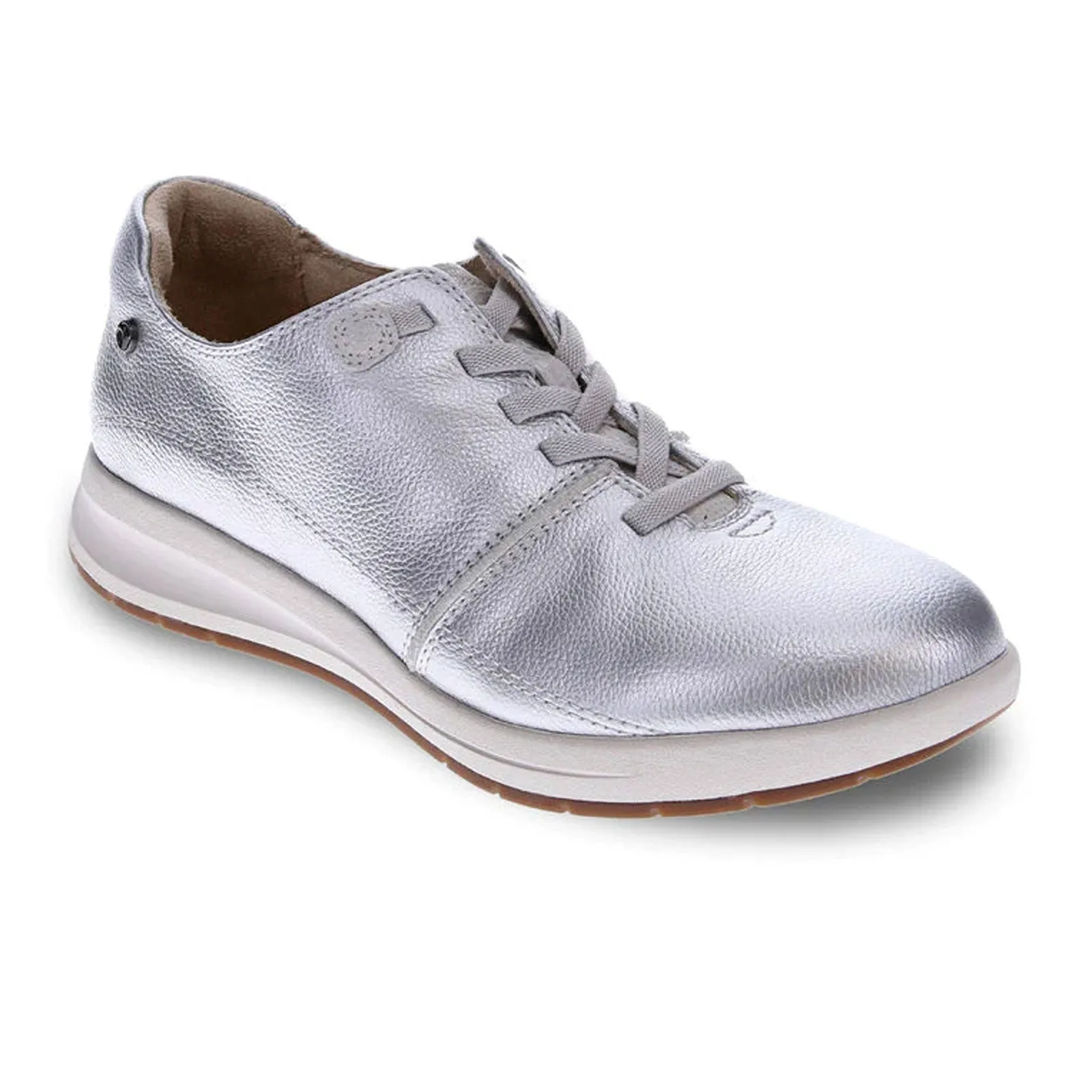 Revere Crete Stretch Lace Sneaker (Women) - Pearl/Oyster Lizard