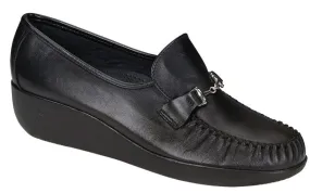 SAS Women's Black Magical Slip On Loafer-MAGICAL black 013-Made in USA-Brandy's Shoes