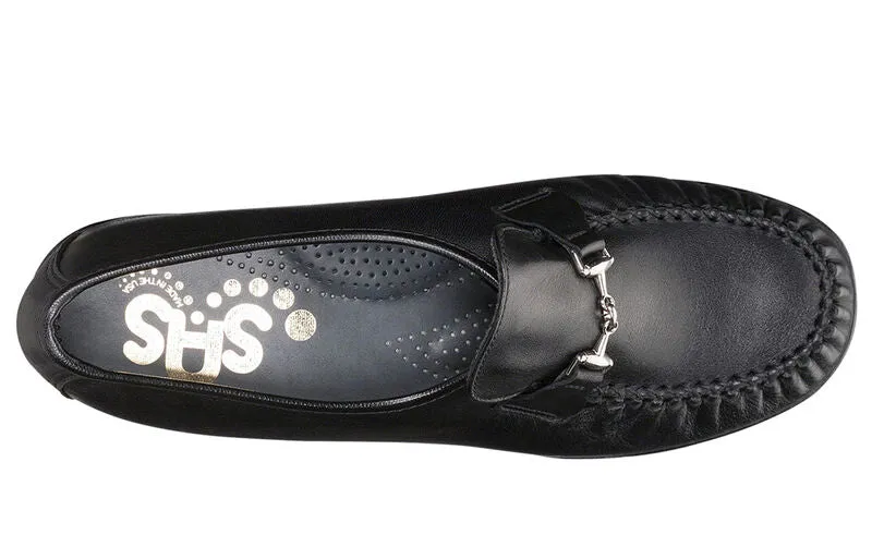 SAS Women's Black Magical Slip On Loafer-MAGICAL black 013-Made in USA-Brandy's Shoes