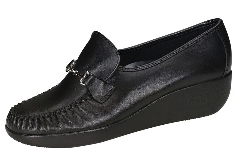 SAS Women's Black Magical Slip On Loafer-MAGICAL black 013-Made in USA-Brandy's Shoes