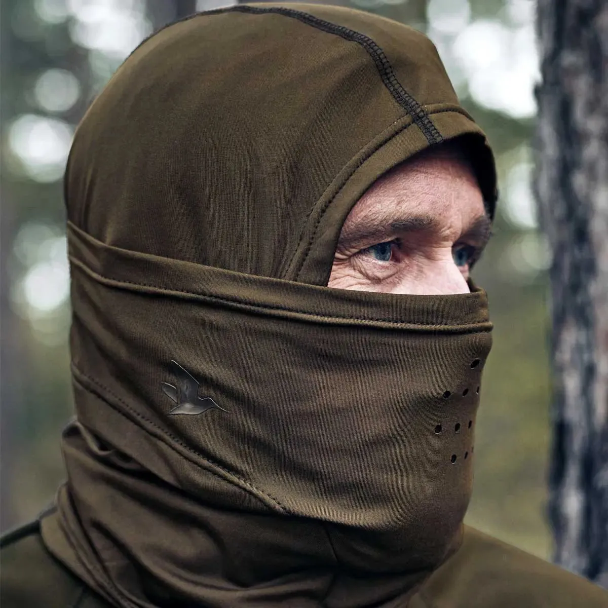SEELAND Hawker Scent Control Balaclava - Face Cover - Pine Green