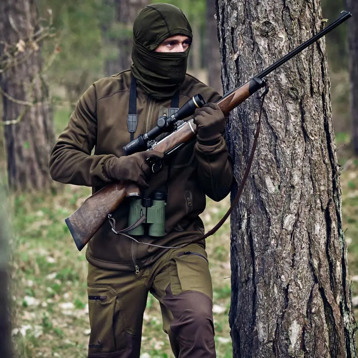 SEELAND Hawker Scent Control Balaclava - Face Cover - Pine Green