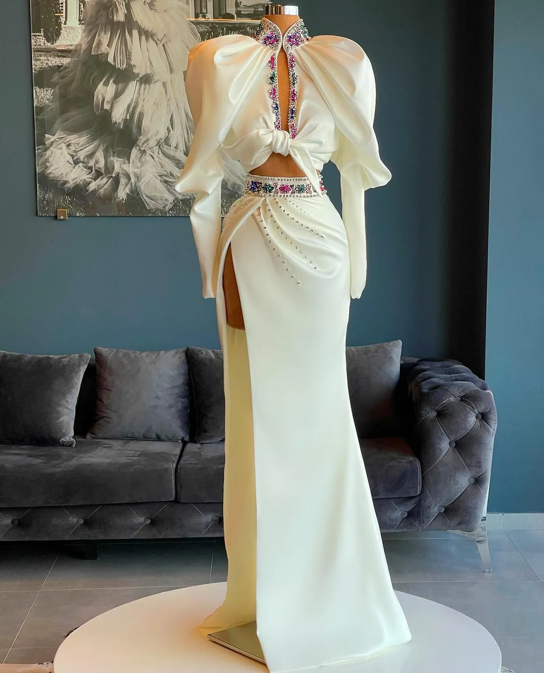 Selena Two Piece   Evening Dress