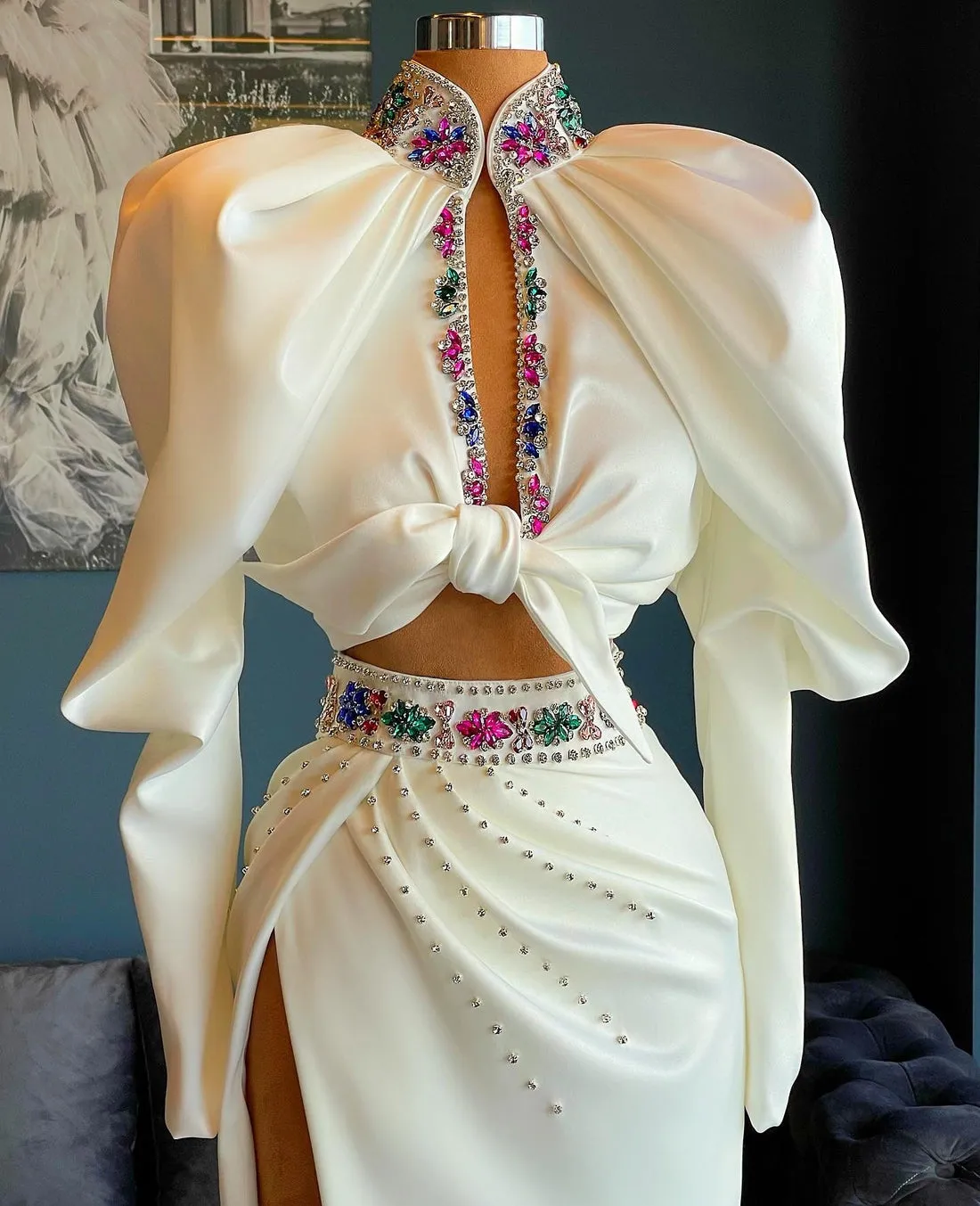 Selena Two Piece   Evening Dress