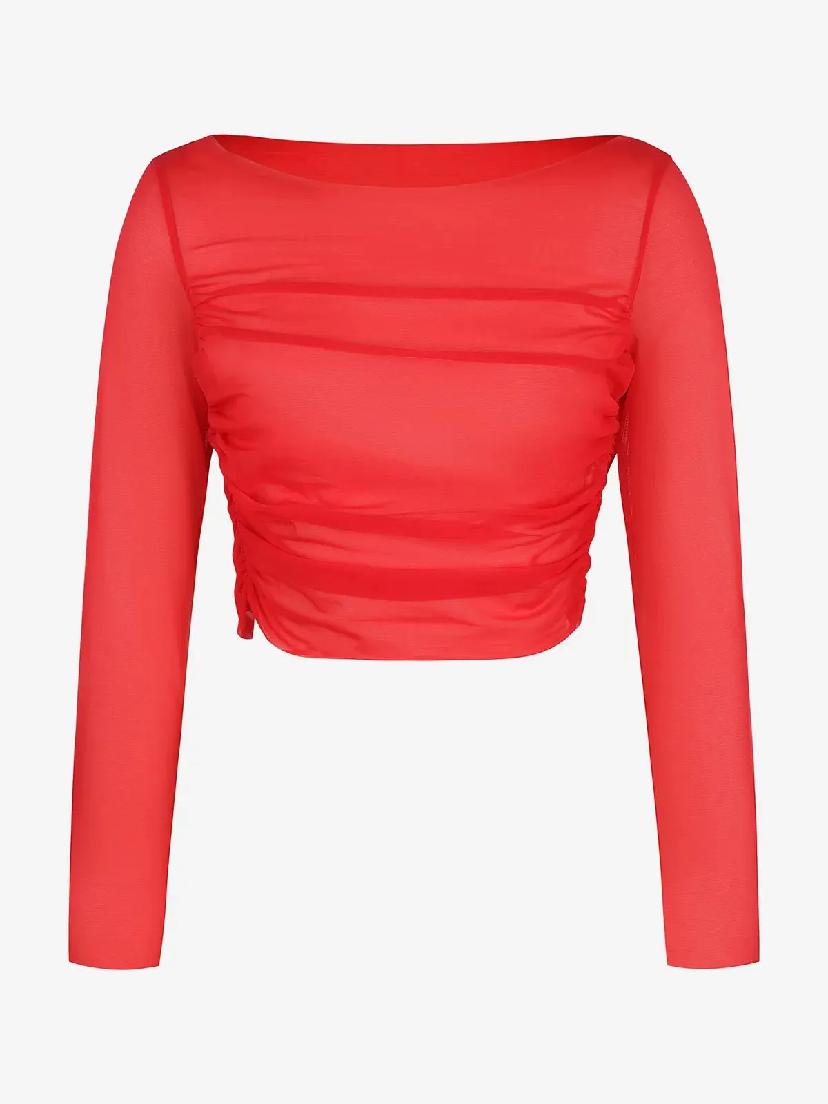 Shapewear Slip Dress Mesh Top Set