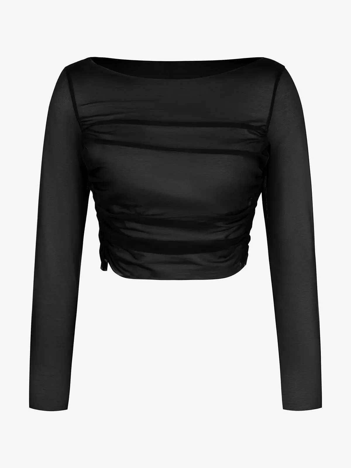 Shapewear Slip Dress Mesh Top Set