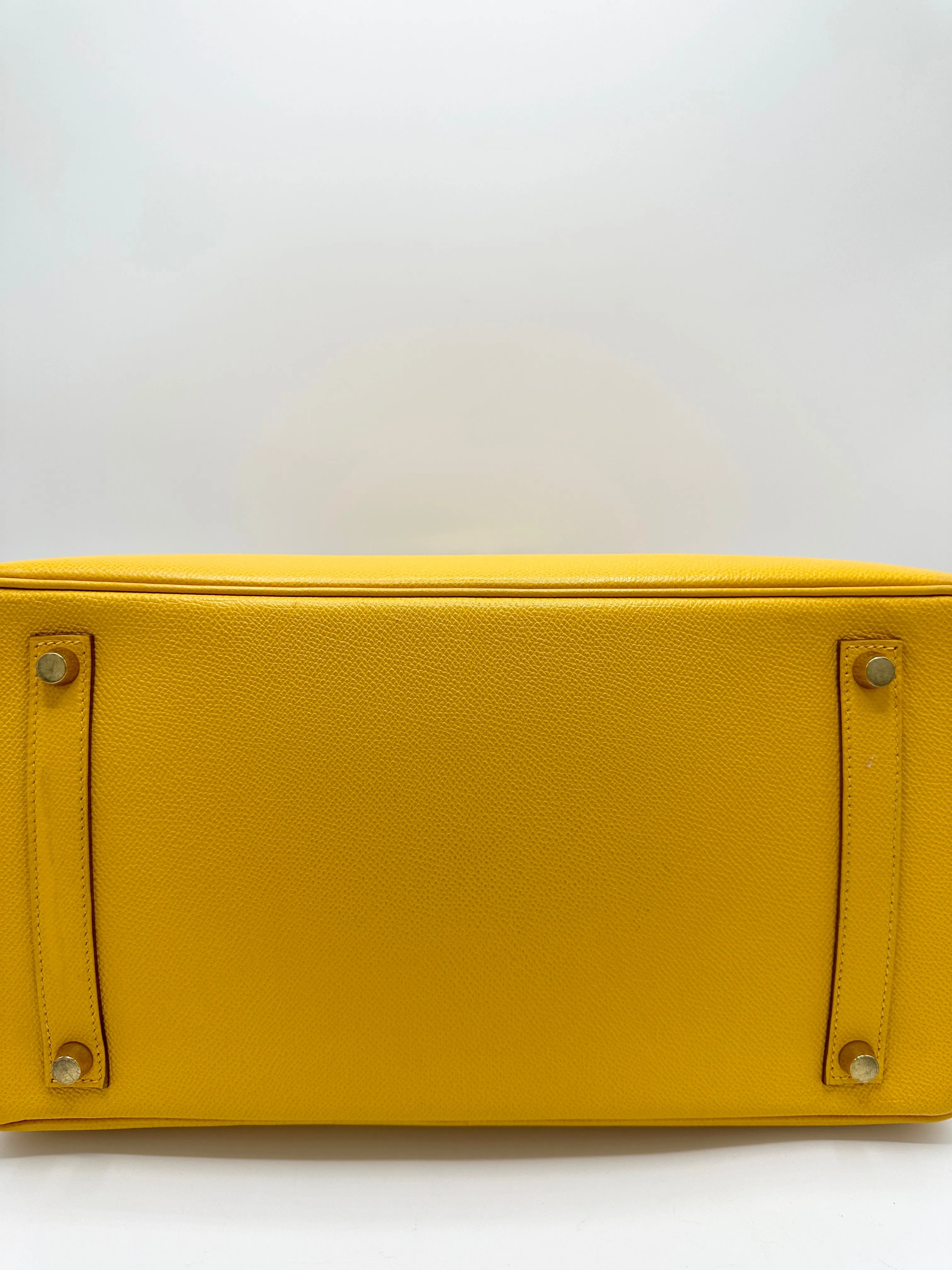 SOLD ON LAYAWAY (Total Price 8200) Jaune Yellow Epsom GHW Birkin 35