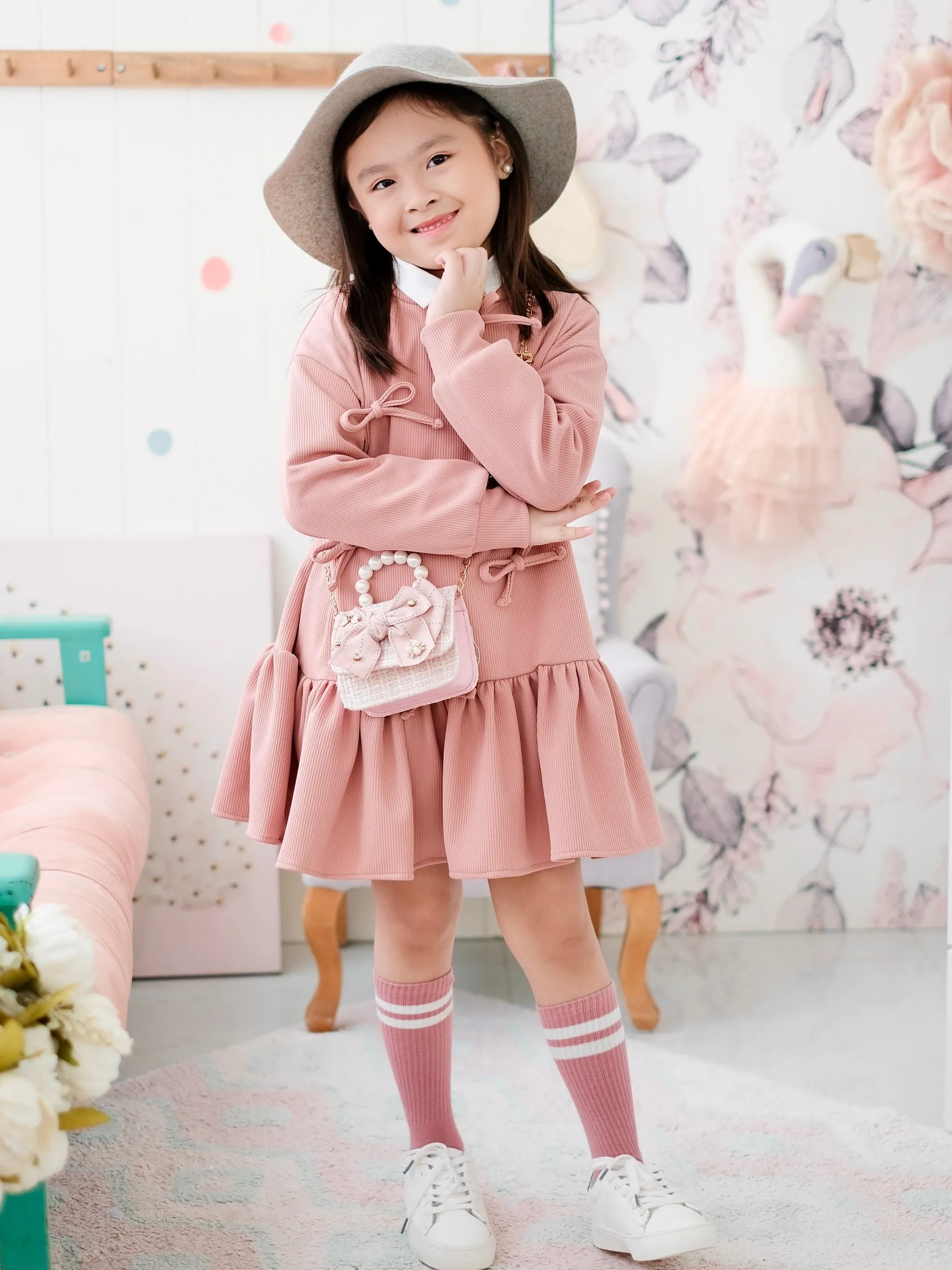 Sweater Dress | Dusty Rose