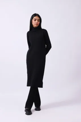 TURTLENECK SWEATER DRESS